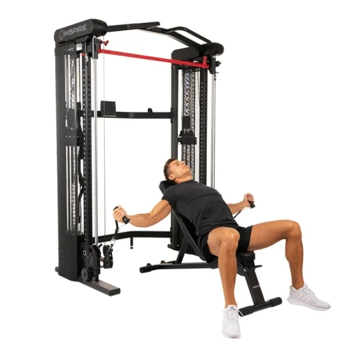 Многофункциональный силовой комплекс Inspire SF3 Двойная регулируемая тяга Smith Functional Trainer Многофункциональный силовой комплекс Inspire SF3 Двойная регулируемая тяга Smith Functional Trainer