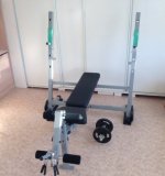 Универсальная скамья со стойками для жима Body Solid POB44