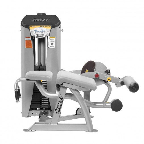Сгибание ног лежа HOIST ROC-IT RS-2408 тренажер грузоблочный со стеком 81кг