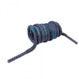 Канат LIVEPRO Covered Battle Rope 3,8 см х 15 м, черный/синий Канат LIVEPRO Covered Battle Rope 3,8 см х 15 м, черный/синий