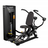 Трицепс сидя HOIST ROC-IT RS-1103 серебряный/черный