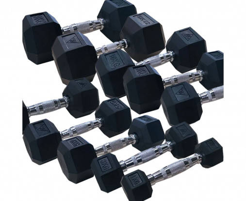 Гантельный ряд DFC от 1 кг до 10 кг Гантельный ряд DFC от 1 кг до 10 кг