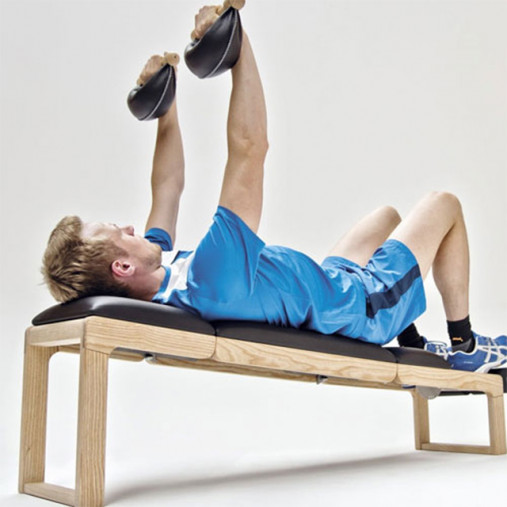 Универсальная скамья 3-в-1 NOHrD TriaTrainer, материал каркаса: орех, обивка: натуральная кожа Универсальная скамья 3-в-1 NOHrD TriaTrainer, материал каркаса: орех, обивка: натуральная кожа