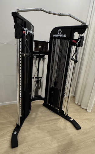 Блочная стойка для функционального тренинга INSPIRE FT1 (FT10B) черный (двойная регулируемая тяга) Блочная стойка для функционального тренинга INSPIRE FT1 (FT10B) черный (двойная регулируемая тяга)