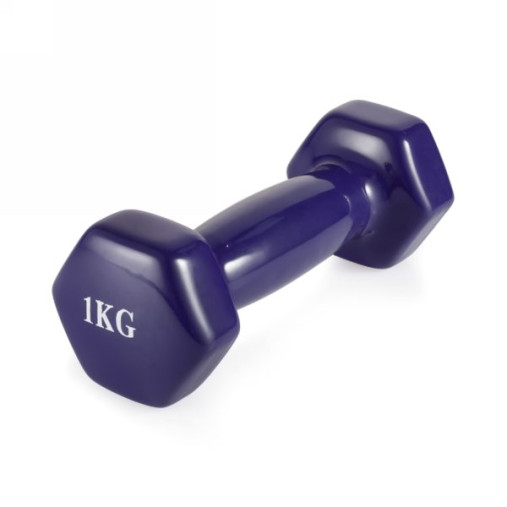 Пара гантелей в виниловой оболочке 1 кг VictoryFit VF-DV010