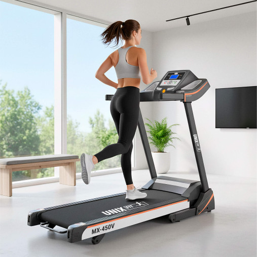 Беговая дорожка домашняя складная UnixFit MX-450V Беговая дорожка домашняя складная UnixFit MX-450V