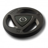 ZIVA Диск олимпийский 20 кг серии ZVO уретановое покрытие черный